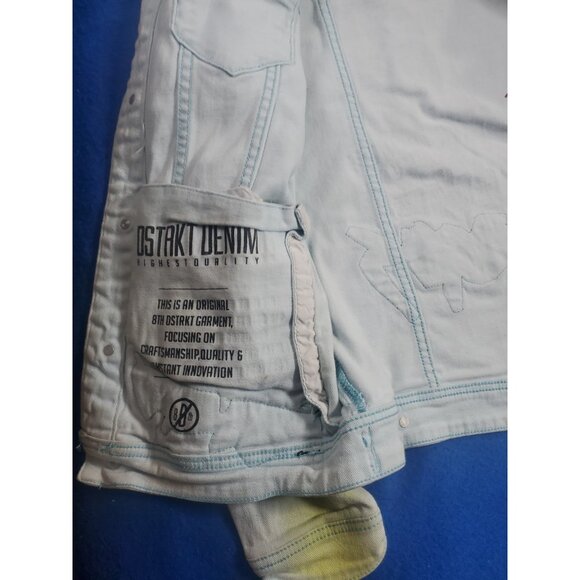 Stall & Dean x 8th Dstrkt Denim Jacket Crown Monarchs  Men's Size Medium - Picture 14 of 16